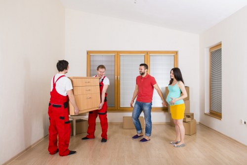 Secure student storage space with labeled boxes