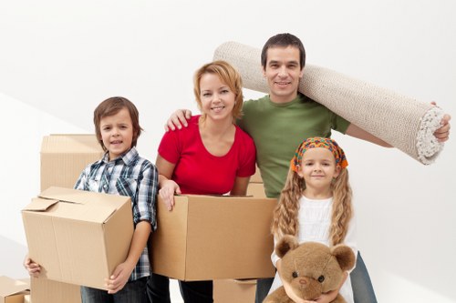 Customer reviewing liability and insurance terms for storage